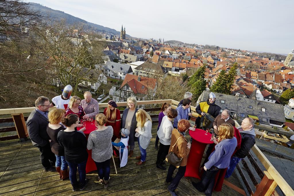 Ferienwohnungen Burg Im Zwinger Goslar Esterno foto